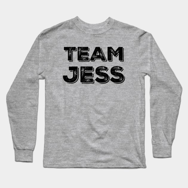 Team Jess - Gilmore Girls Long Sleeve T-Shirt by Stars Hollow Mercantile